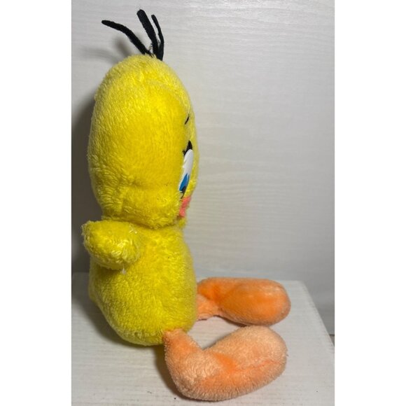 Vtg Tweety Bird Plush Yellow Orange Stuffed Toy Looney Tunes 11" Tall No tag - Picture 5 of 8